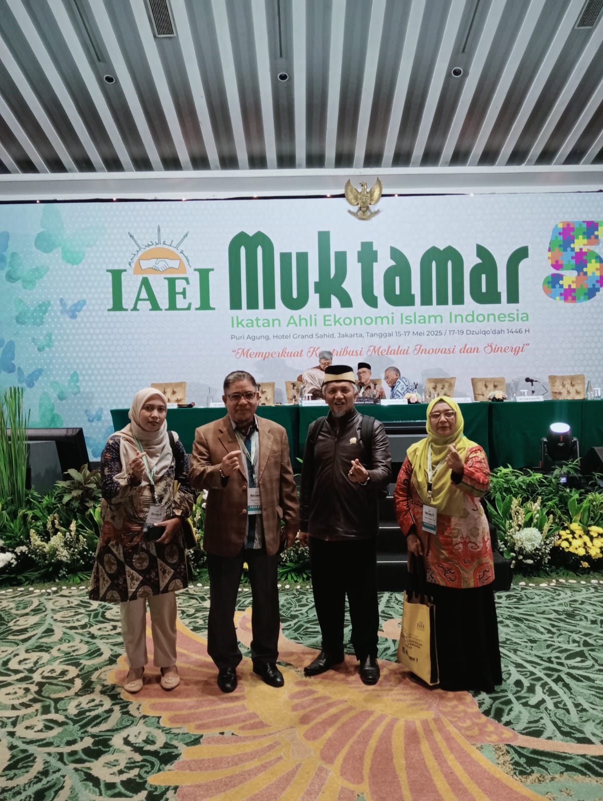 You are currently viewing PERKUAT KOLABORASI EKONOMI ISLAM DI INDONESIA, KOORDINATOR PRODI MHU HADIRI MUKTAMAR V DI JAKARTA