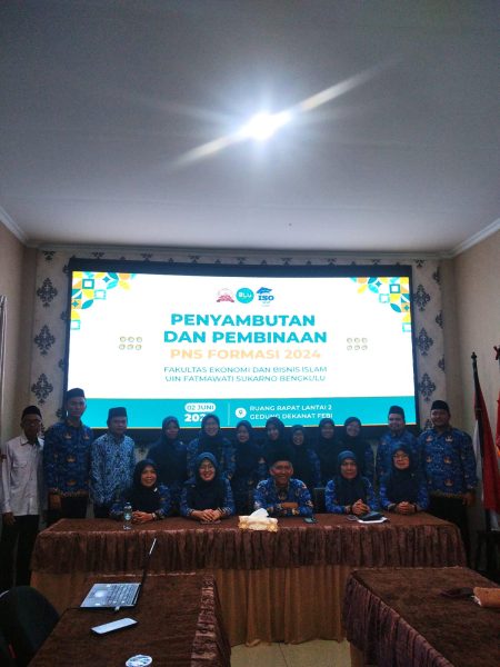 Read more about the article Dekan Beserta Pimpinan FEBI Sambut dan Melakukan Pembinaan PNS FEBI Formasi 2024