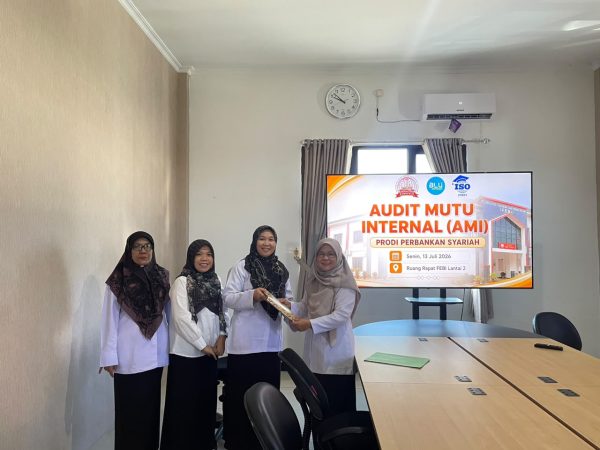 Read more about the article Program Studi Perbankan Syariah Laksanakan Audit Mutu Internal untuk Meningkatkan Kualitas Akademik