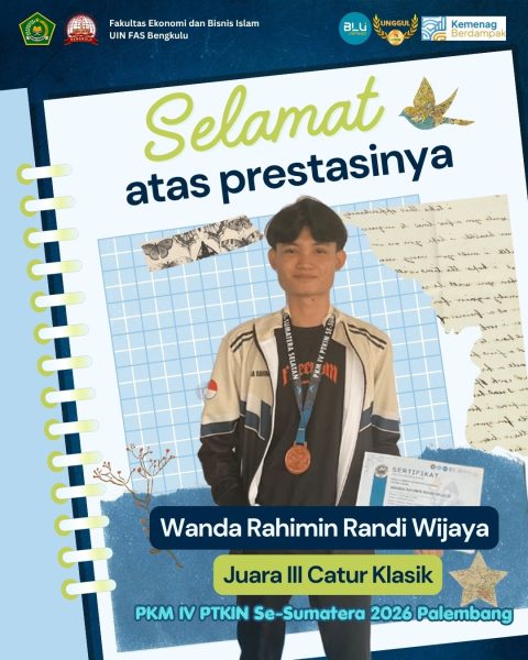 Read more about the article Strategi Jitu Berbuah Prestasi, Mahasiswa FEBI Raih Juara III Catur Klasik